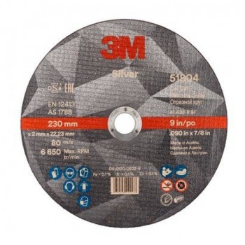 3M™ Silver  Ø230*2,0mm